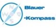 Blauer Kompass